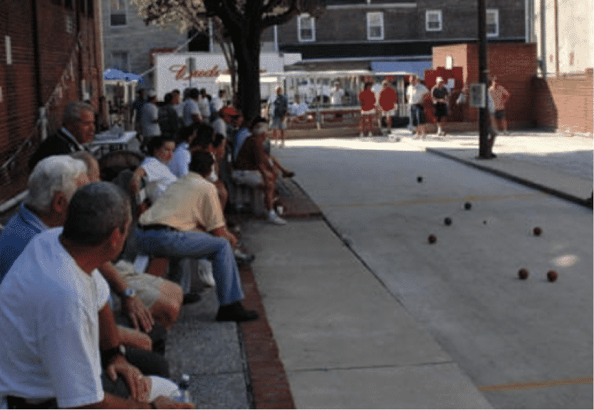 Baltimore, Little Italy and the Bocce League