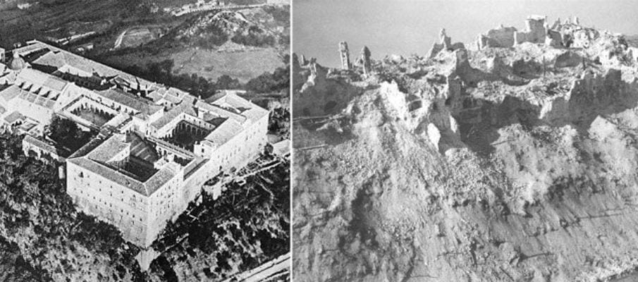 monte-cassino-before-and-after-bombing-in-1944